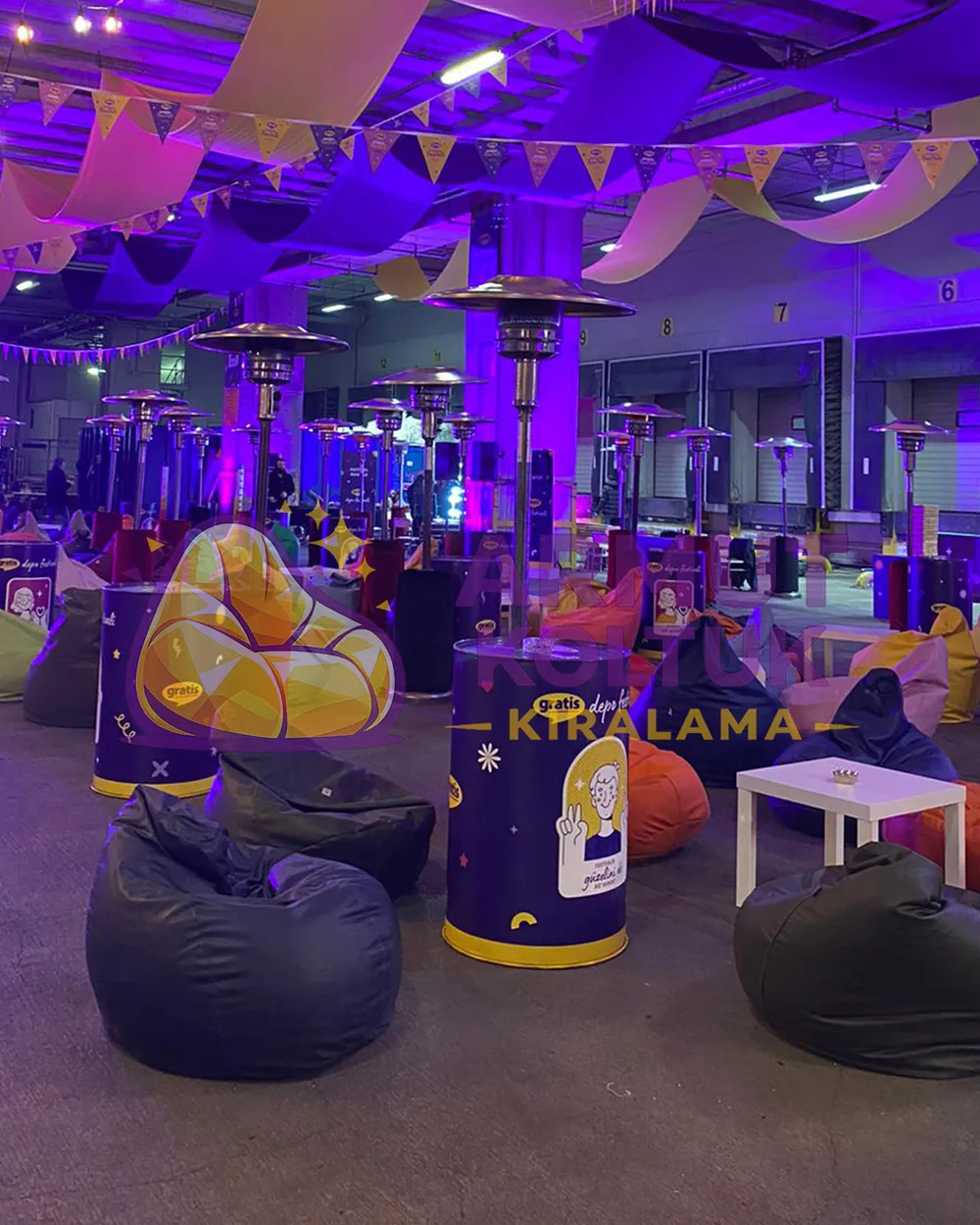Festival ve Konser Alanlarında Armut Koltuk Kullanımının Avantajları